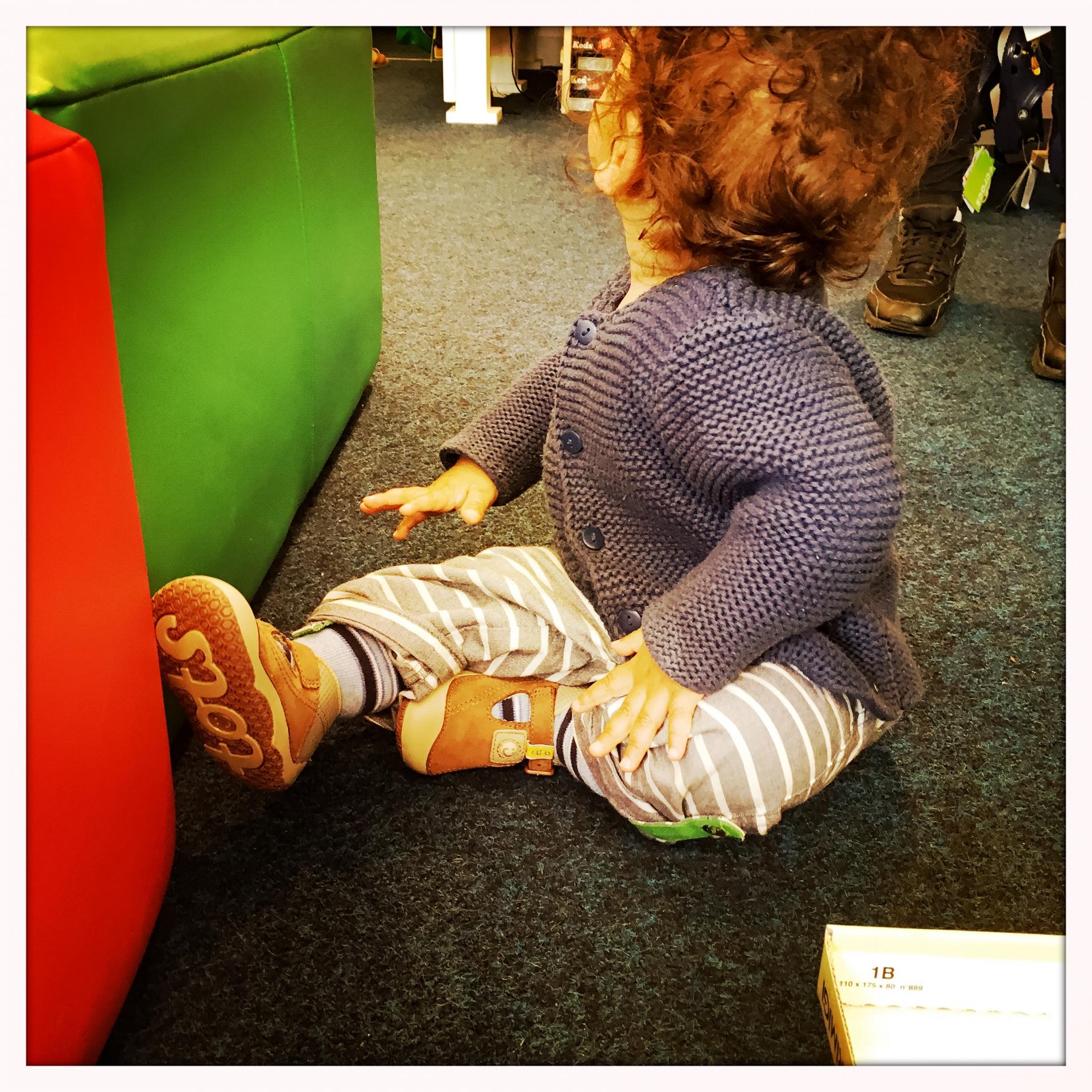 Buying Baby's First Shoes Buying Baby's First Shoes