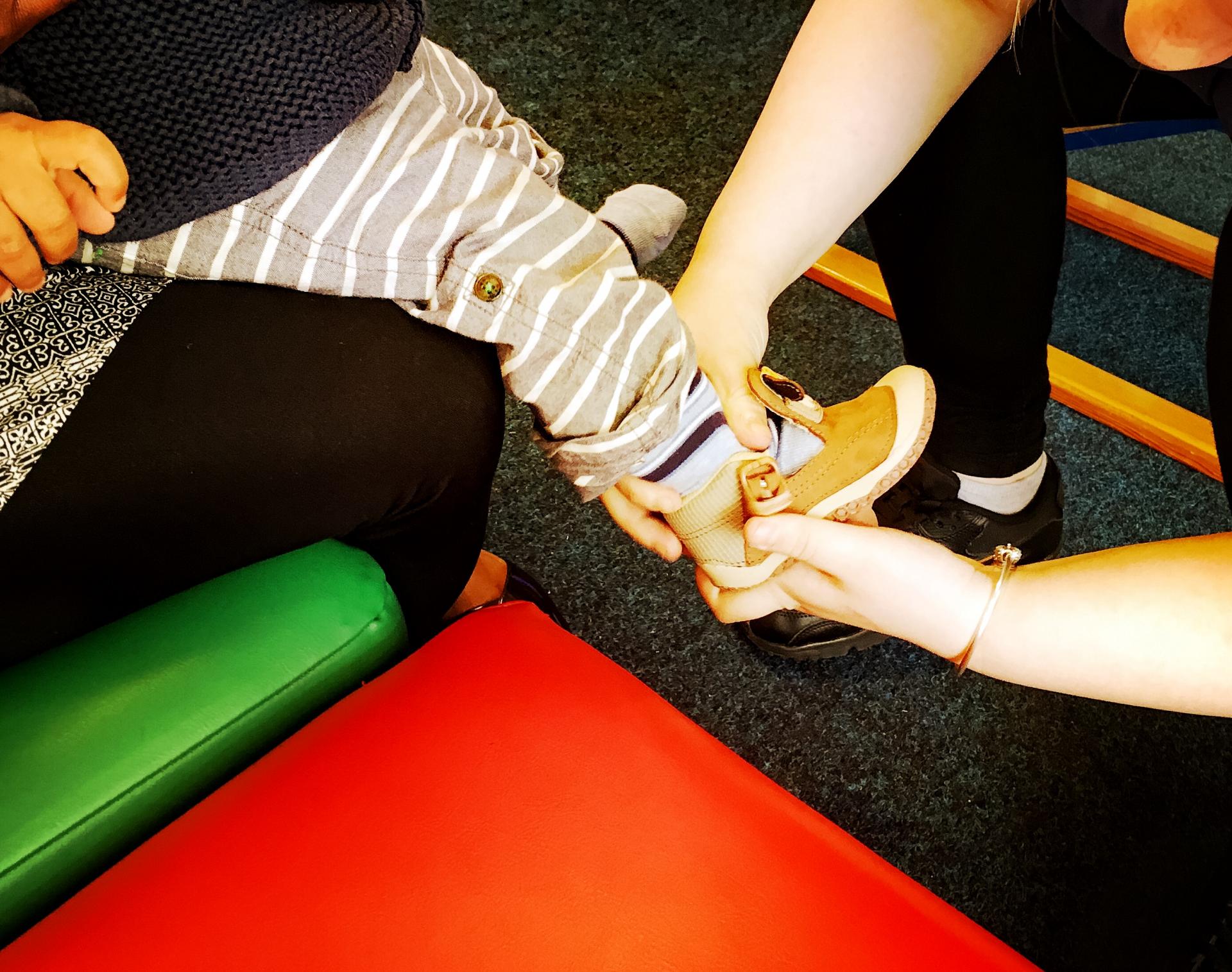 Buying Baby's First Shoes Buying Baby's First Shoes