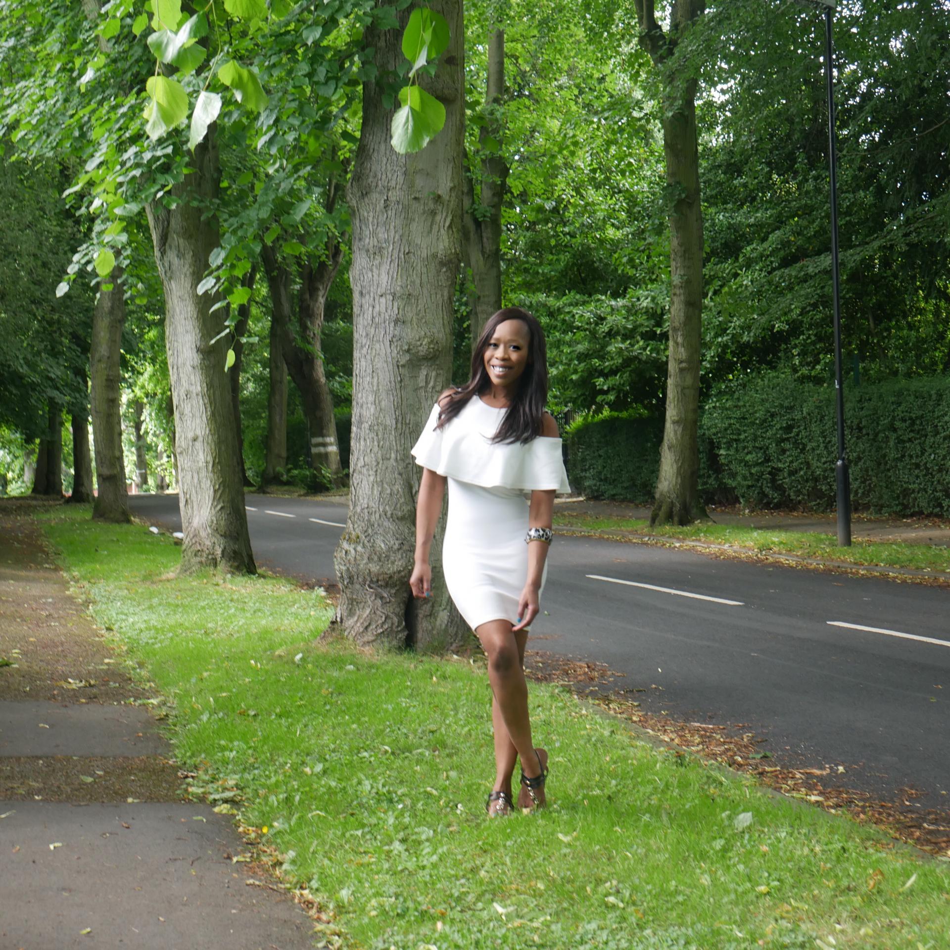 Little White Dress - Club L Dress - Kitty & B Little White Dress - Club L Dress - Kitty & B