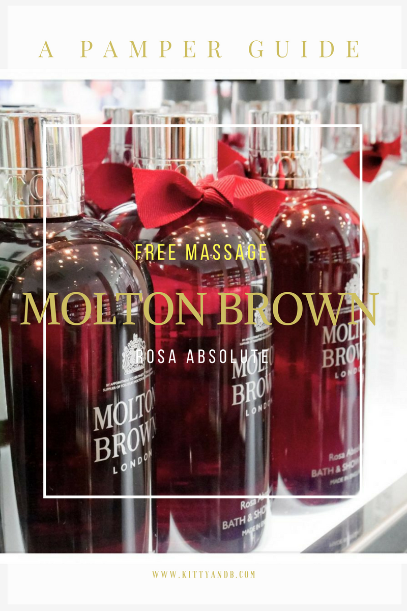 Rosa Absolute Free Molton Brown Pampering| Kitty and B