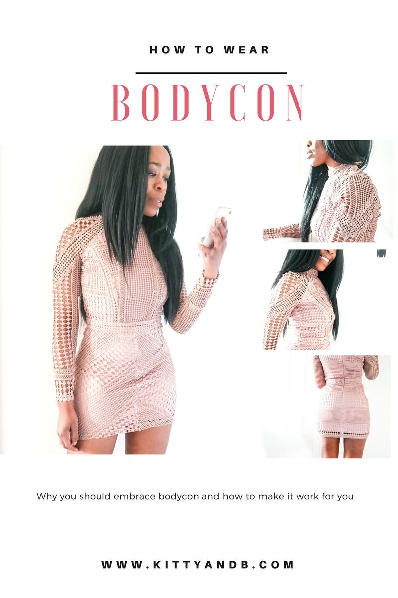 Body-conscious, body confident, sometimes we're one way, sometimes we're another and at times we are own worst enemy because the real body con comes from ourselves. Here's how one body con dress helped bring me body confidence and my tips for wearing body con. #BodyCon #Dresses #Style #Lace #PinkAesthetic