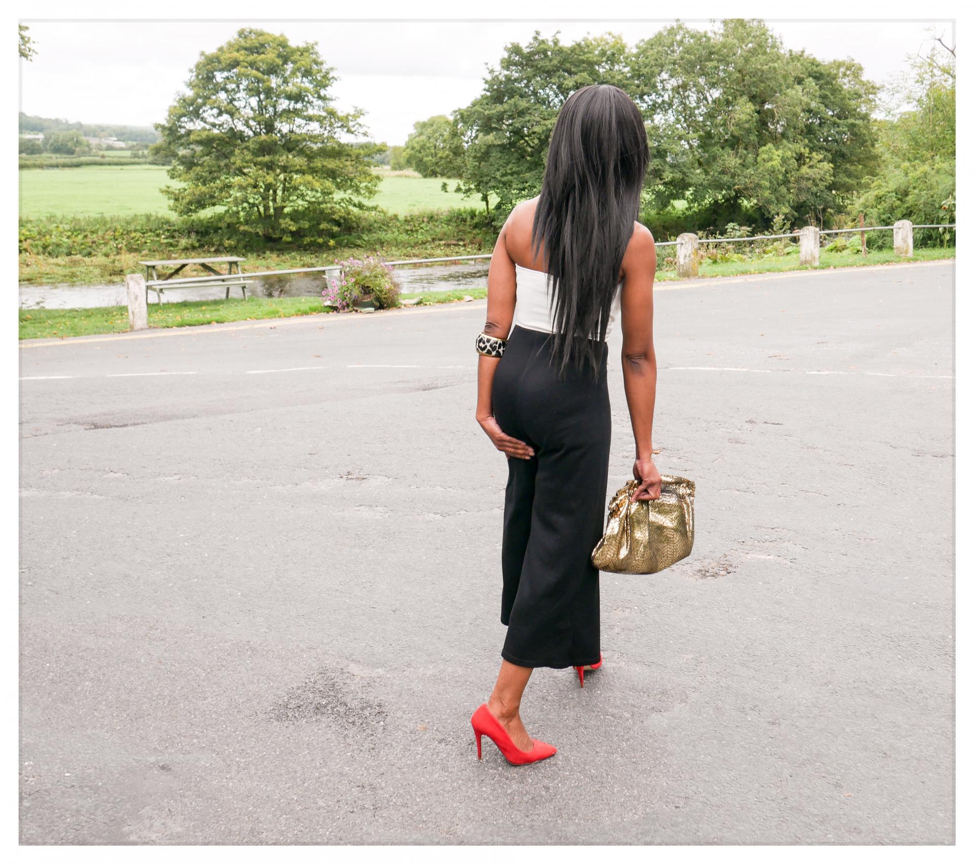 Dressy Jumpsuit | Wedding Guest Outfit Inspiration | This £30 jumpsuit was the perfect last minute outfit for a very special occasion and I have some other great alternatives to share | See more: www.kittyandb.com