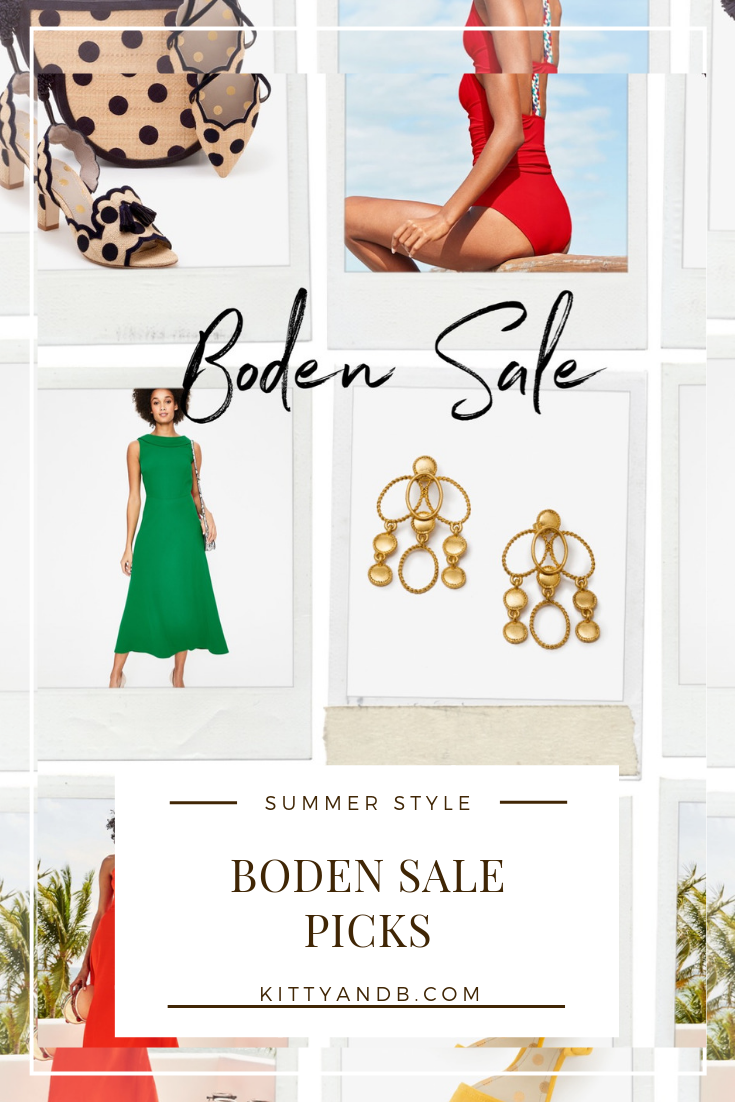 The Boden sale is on! Here are some of my favourite picks from the sale, including some pieces that I own and love! Plus, there's my 20% code that you can use outside the sale.