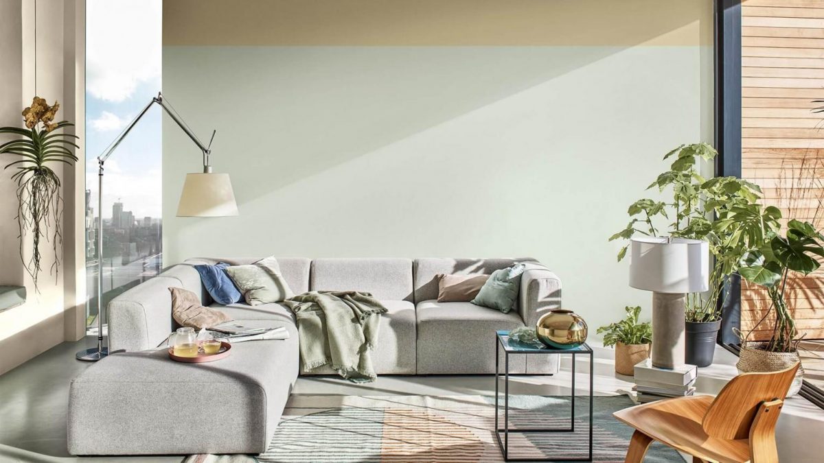 Green Living Room Ideas 2020 will see green home decor thrive. With Dulux and Graham and Brown both choosing greens as their colours of the year - from Tranquil Dawn to Adeline, here is your inspiration for green living rooms. 