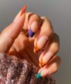 Colourful and Animal Print French Manicure Tips | We love a classic French manicure, it's elegant and timeless. But, we also love classic with a twist. Here are all the alternative French manicure styles you need | www.kittyandb.com #HowToWearColour #AnimalPrint #NailArt #French #Tip #FrenchManicure #Nails #Colour